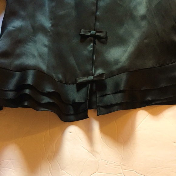 ILANA WOLF Black Silk Evening Jacket Sz M” - Picture 4 of 7